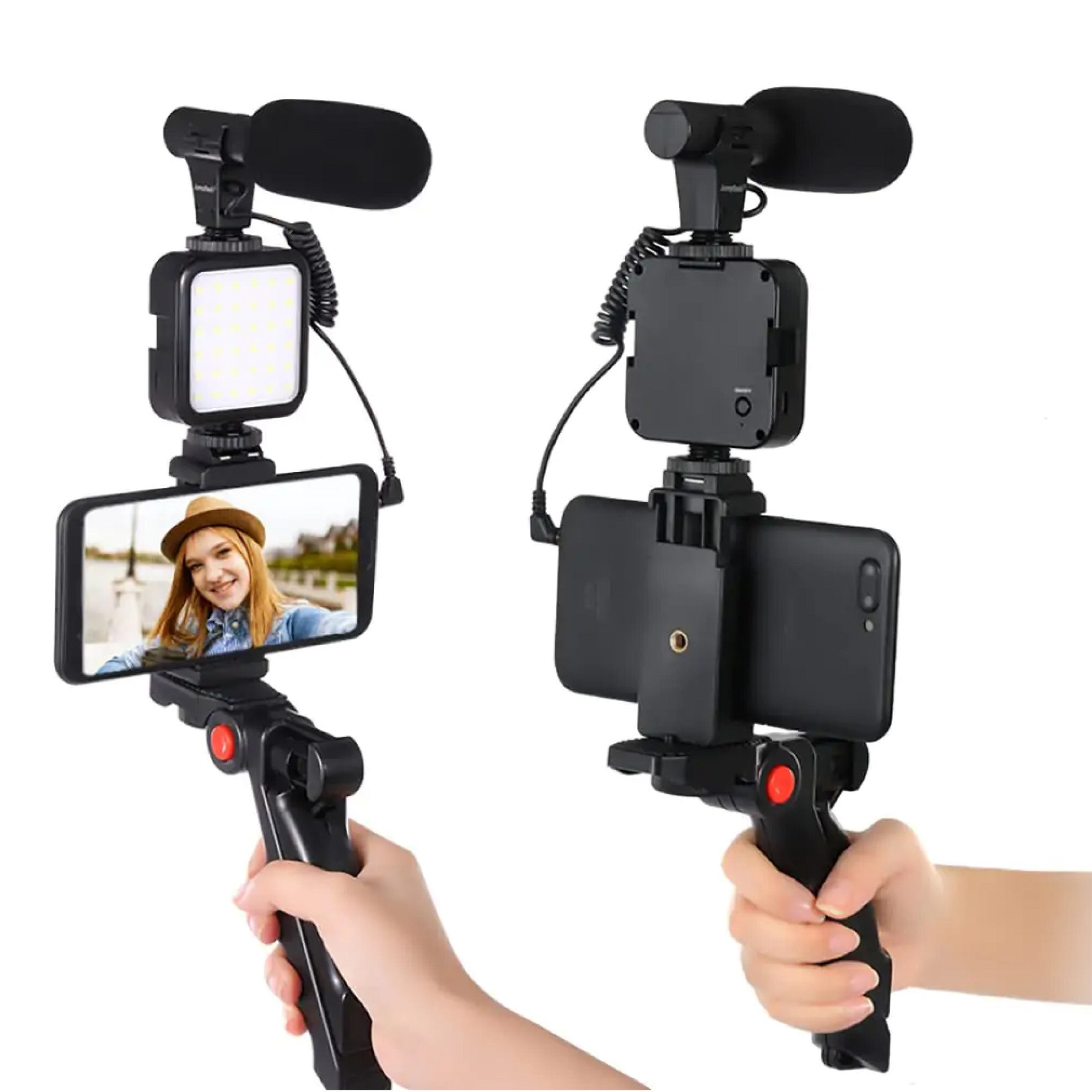 Miniatura 4 de Estabilizador Celular Luz Led Microfono